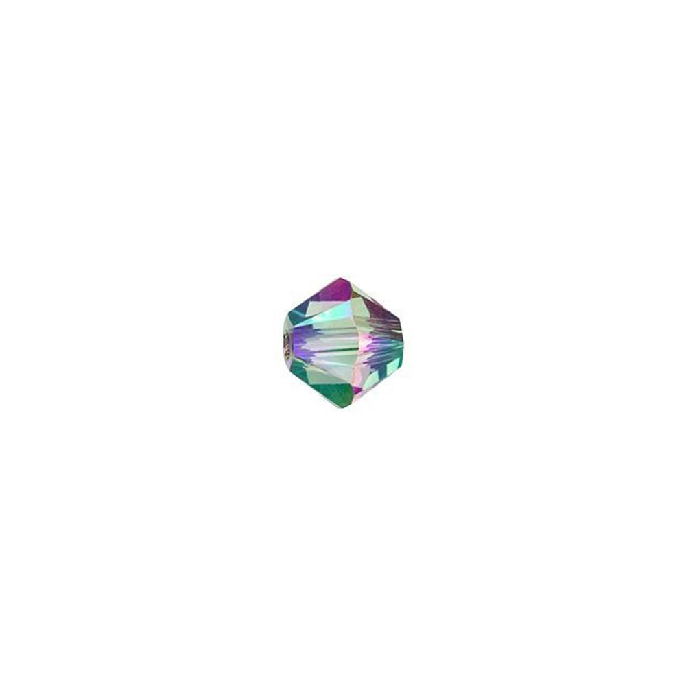 PRESTIGE Crystal, #5328 Bicone Bead 4mm, Crystal Paradise Shine 2X (1 Piece)
