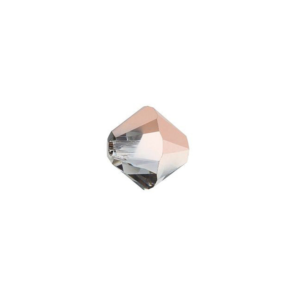 PRESTIGE Crystal, #5328 Bicone Bead 6mm, Rose Gold (1 Piece)