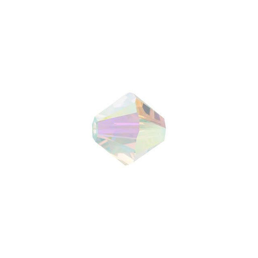 PRESTIGE Crystal, #5328 Bicone Bead 6mm, Crystal AB 2X (1 Piece)