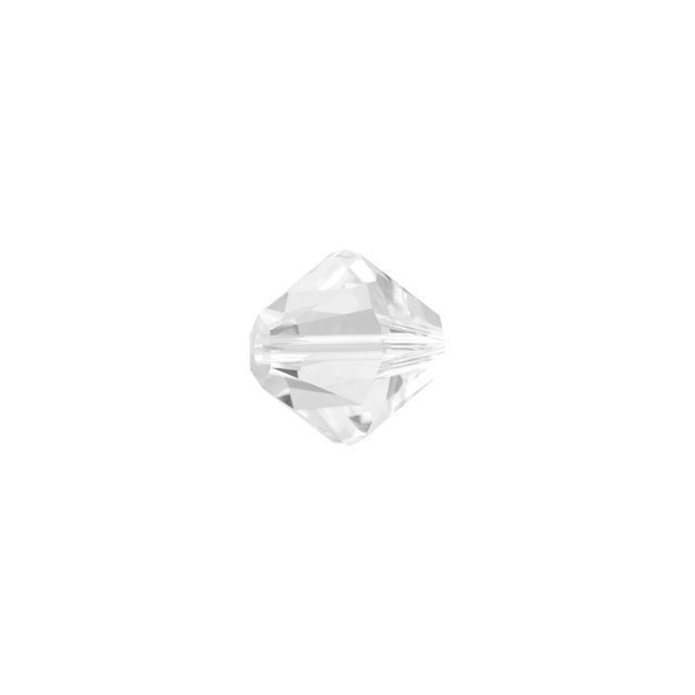 PRESTIGE Crystal, #5328 Bicone Bead 6mm, Crystal (1 Piece)