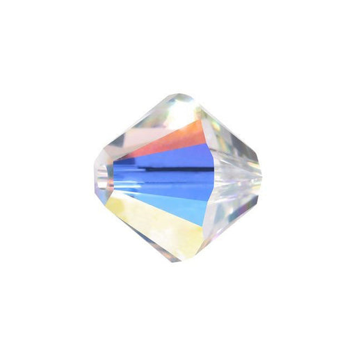 PRESTIGE Crystal, #5328 Bicone Bead 10mm, Crystal AB (1 Piece)