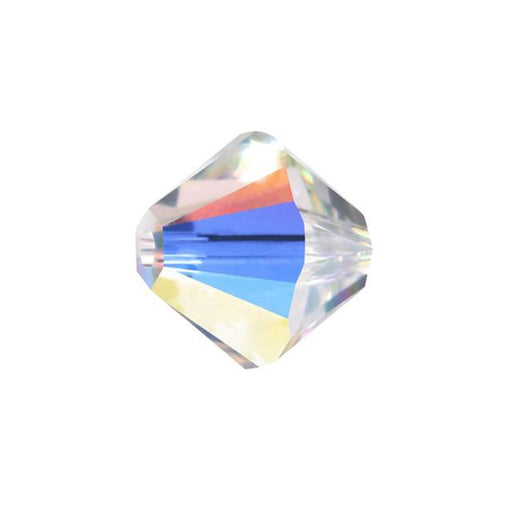 PRESTIGE Crystal, #5328 Bicone Bead 8mm, Crystal AB (1 Piece)