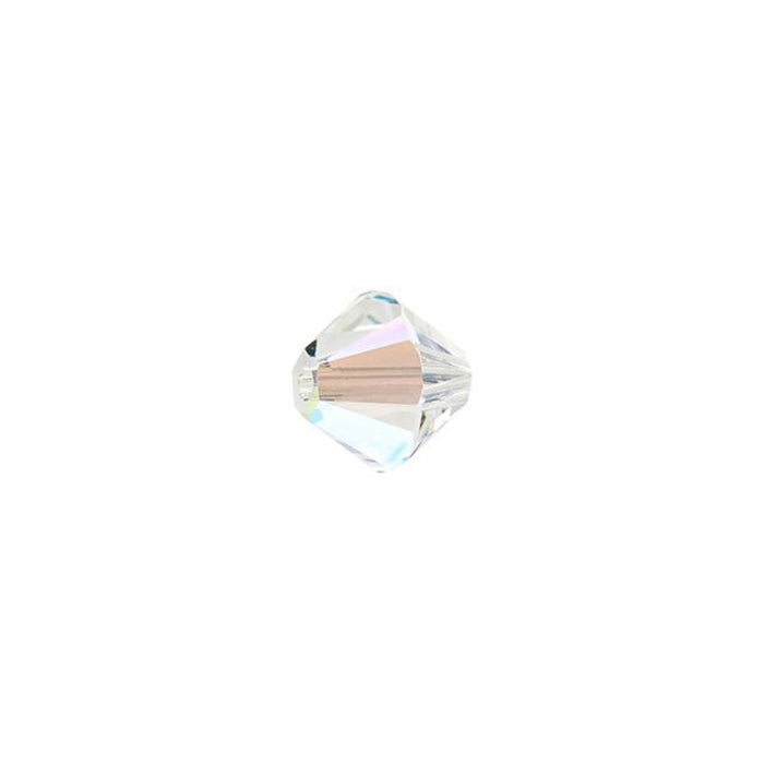 PRESTIGE Crystal, #5328 Bicone Bead 5mm, Crystal Shimmer (1 Piece)