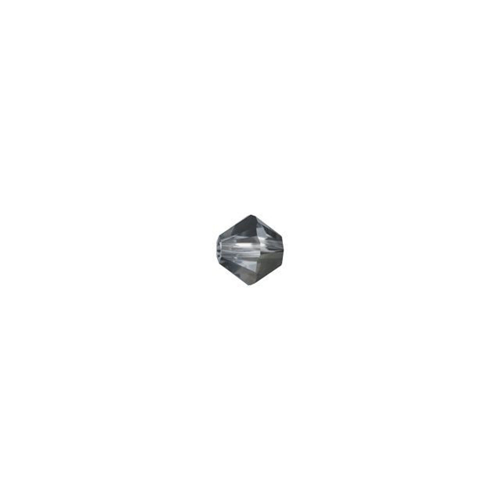 PRESTIGE Crystal, #5328 Bicone Bead 3mm, Crystal Silver Night (1 Piece)