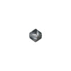 PRESTIGE Crystal, #5328 Bicone Bead 4mm, Crystal Silver Night (1 Piece)