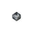 PRESTIGE Crystal, #5328 Bicone Bead 6mm, Crystal Silver Night (1 Piece)