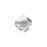 PRESTIGE Crystal, #5328 Bicone Bead 8mm, Crystal Silver Shade (1 Piece)