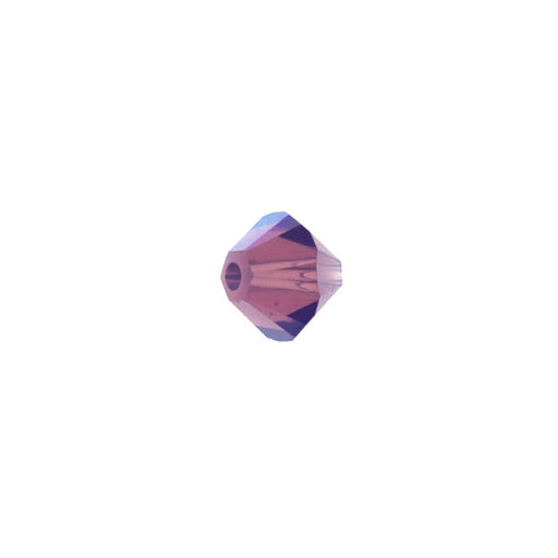 PRESTIGE Crystal, #5328 Bicone Bead 5mm, Cyclamen Opal Shimmer (1 Piece)
