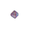 PRESTIGE Crystal, #5328 Bicone Bead 6mm, Cyclamen Opal Shimmer (1 Piece)