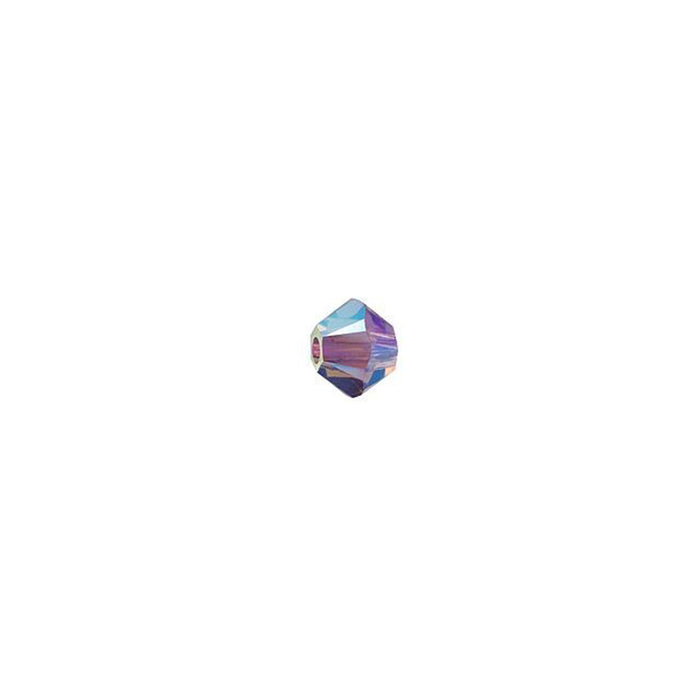 PRESTIGE Crystal, #5328 Bicone Bead 3mm, Iris AB 2X (1 Piece)