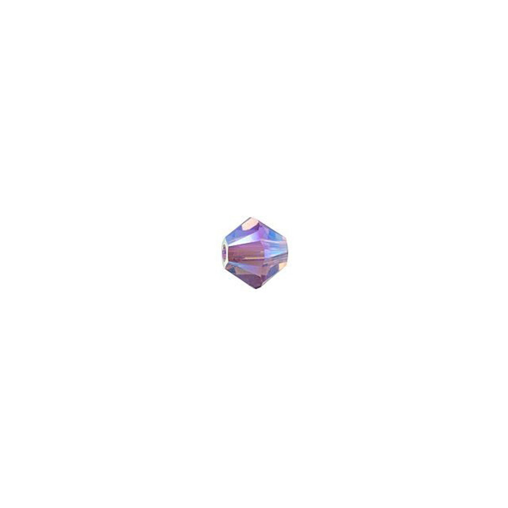 PRESTIGE Crystal, #5328 Bicone Bead 3mm, Iris AB (1 Piece)