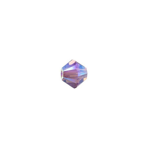 PRESTIGE Crystal, #5328 Bicone Bead 4mm, Iris AB (1 Piece)