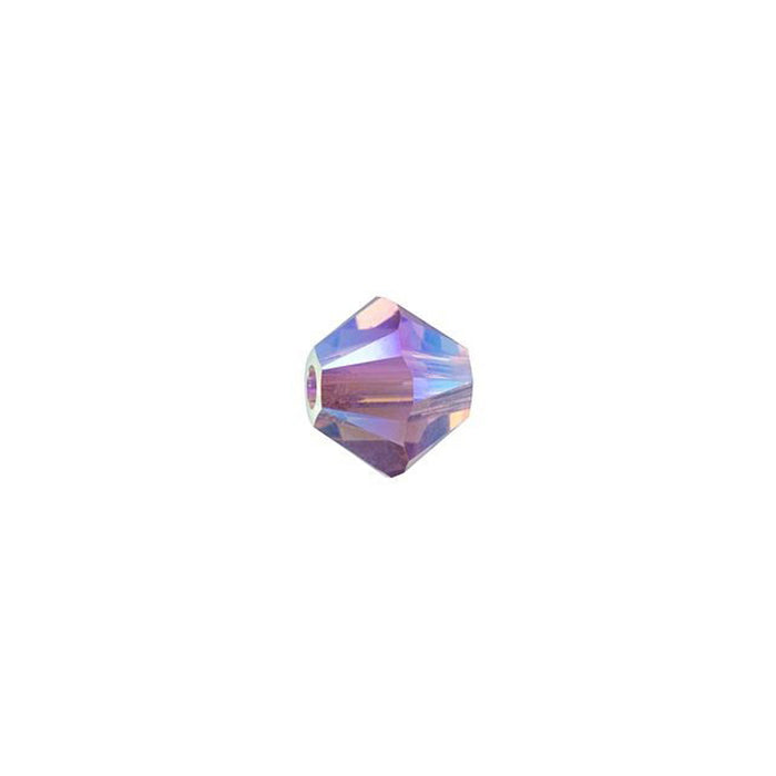 PRESTIGE Crystal, #5328 Bicone Bead 5mm, Iris AB (1 Piece)