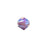 PRESTIGE Crystal, #5328 Bicone Bead 6mm, Iris AB (1 Piece)