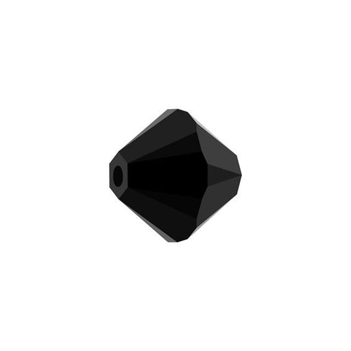 PRESTIGE Crystal, #5328 Bicone Bead 8mm, Jet (1 Piece)