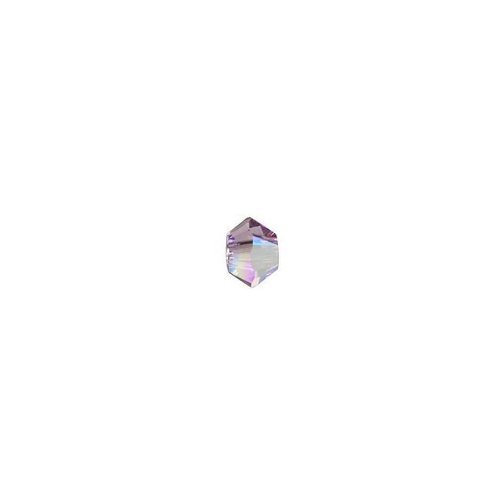 PRESTIGE Crystal, #5328 Bicone Bead 3mm, Light Amethyst AB (1 Piece)