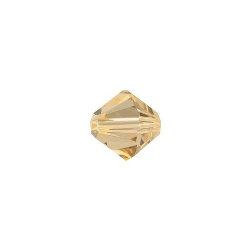 PRESTIGE Crystal, #5328 Bicone Bead 6mm, Light Colorado Topaz (1 Piece)
