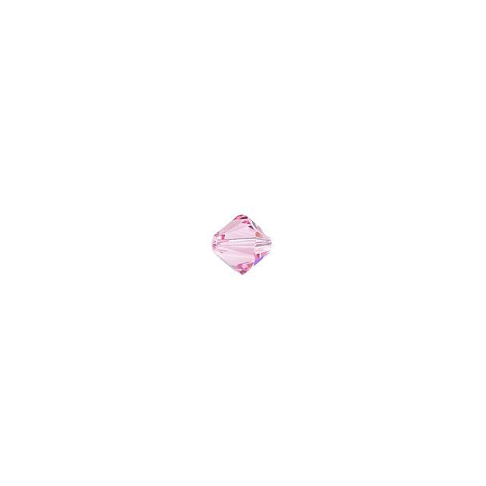 PRESTIGE Crystal, #5328 Bicone Bead 2.5mm, Light Rose (1 Piece)