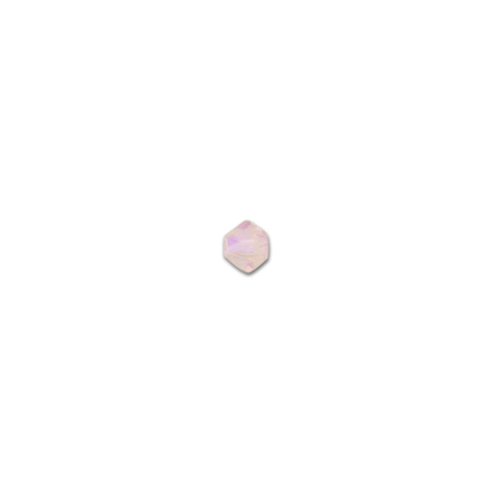 PRESTIGE Crystal, #5328 Bicone Bead 3mm, Light Rose Shimmer 2X (1 Piece)