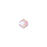 PRESTIGE Crystal, #5328 Bicone Bead 6mm, Light Rose Shimmer (1 Piece)