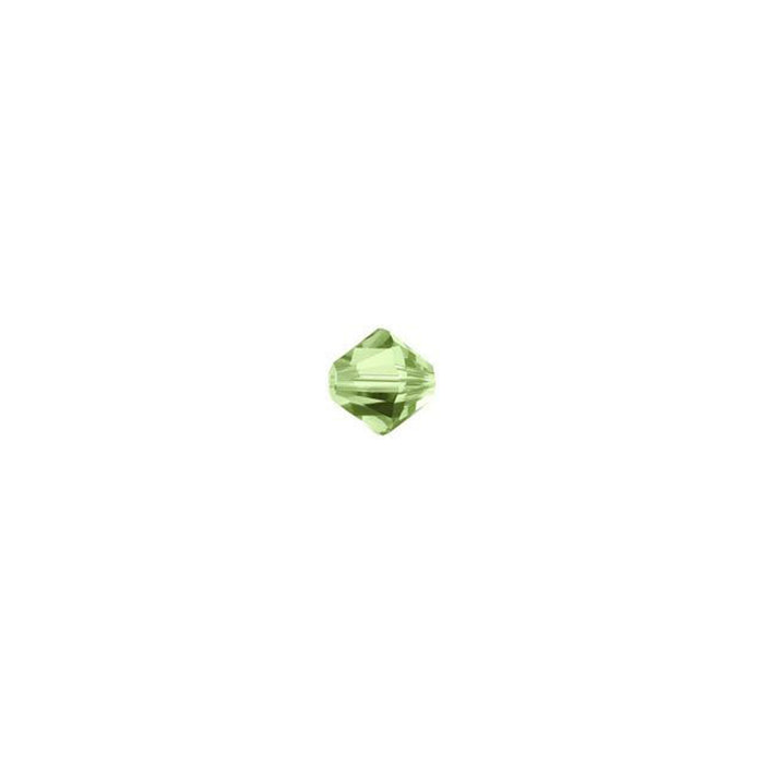 PRESTIGE Crystal, #5328 Bicone Bead 3mm, Peridot (1 Piece)