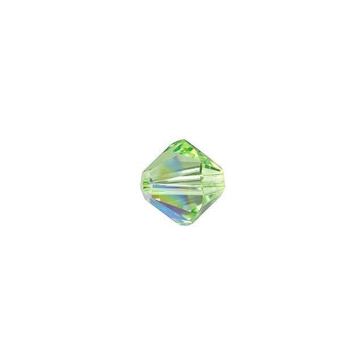 PRESTIGE Crystal, #5328 Bicone Bead 5mm, Peridot Shimmer (1 Piece)