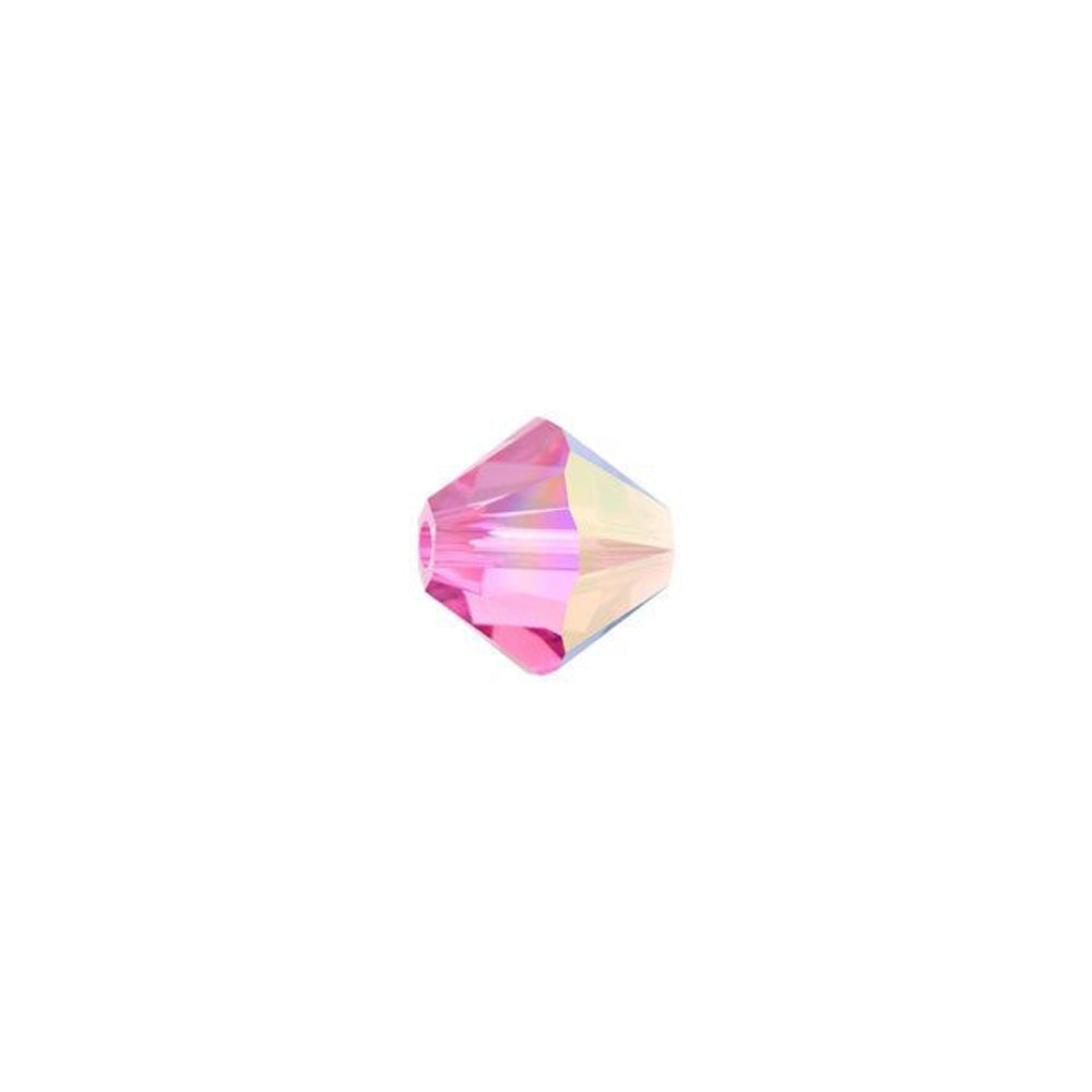 PRESTIGE Crystal, #5328 Bicone Bead 5mm, Rose AB (1 Piece)