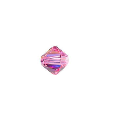 PRESTIGE Crystal, #5328 Bicone Bead 5mm, Rose Shimmer (1 Piece)