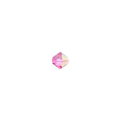PRESTIGE Crystal, #5328 Bicone Bead 3mm, Rose AB (1 Piece)