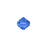 PRESTIGE Crystal, #5328 Bicone Bead 6mm, Sapphire (1 Piece)