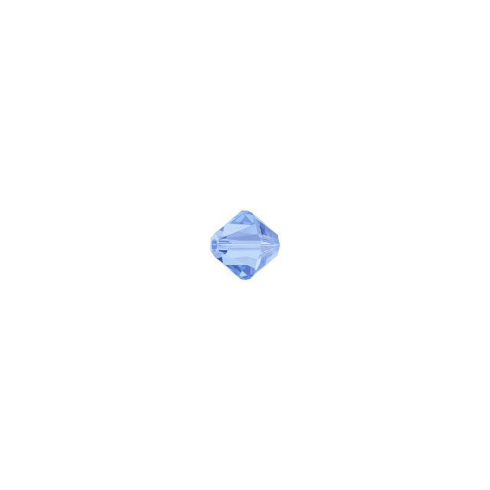 PRESTIGE Crystal, #5328 Bicone Bead 3mm, Light Sapphire (1 Piece)