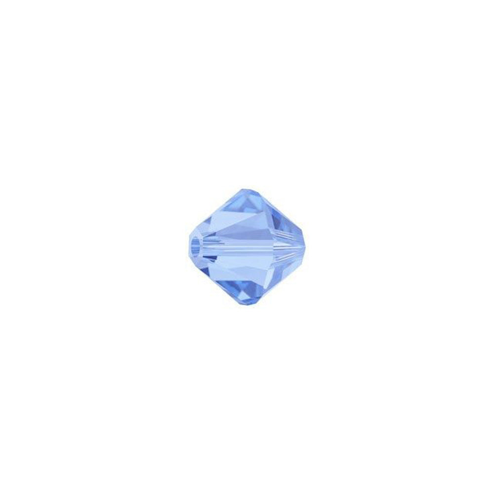 PRESTIGE Crystal, #5328 Bicone Bead 5mm, Light Sapphire (1 Piece)