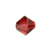 PRESTIGE Crystal, #5328 Bicone Bead 8mm, Scarlet (1 Piece)