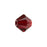 PRESTIGE Crystal, #5328 Bicone Bead 8mm, Siam (1 Piece)