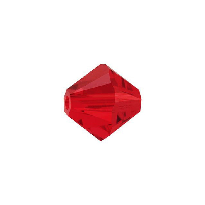 PRESTIGE Crystal, #5328 Bicone Bead 8mm, Light Siam (1 Piece)