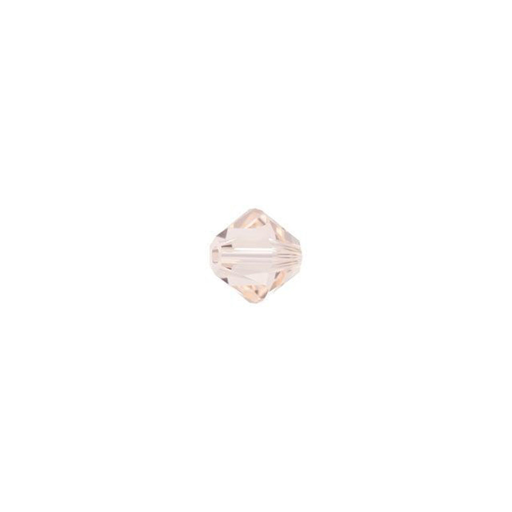 PRESTIGE Crystal, #5328 Bicone Bead 4mm, Crystal Silk (1 Piece)