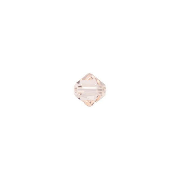 PRESTIGE Crystal, #5328 Bicone Bead 4mm, Crystal Silk (1 Piece)