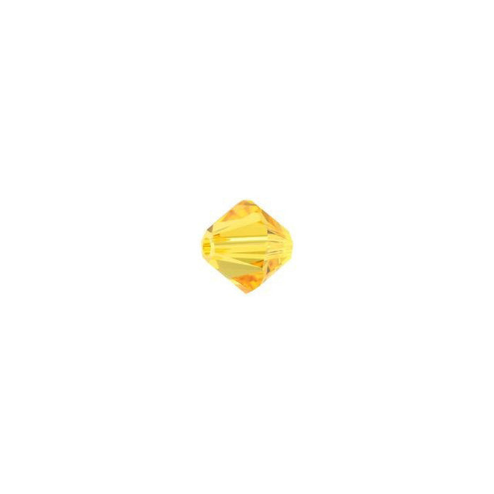 PRESTIGE Crystal, #5328 Bicone Bead 4mm, Sunflower (1 Piece)