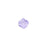 PRESTIGE Crystal, #5328 Bicone Bead 5mm, Violet (1 Piece)