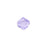 PRESTIGE Crystal, #5328 Bicone Bead 6mm, Violet (1 Piece)