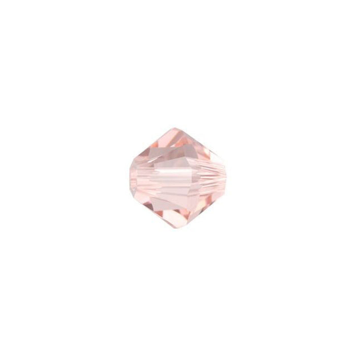 PRESTIGE Crystal, #5328 Bicone Bead 6mm, Vintage Rose (1 Piece)