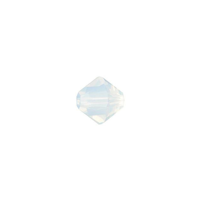 PRESTIGE Crystal, #5328 Bicone Bead 5mm, White Opal (1 Piece)