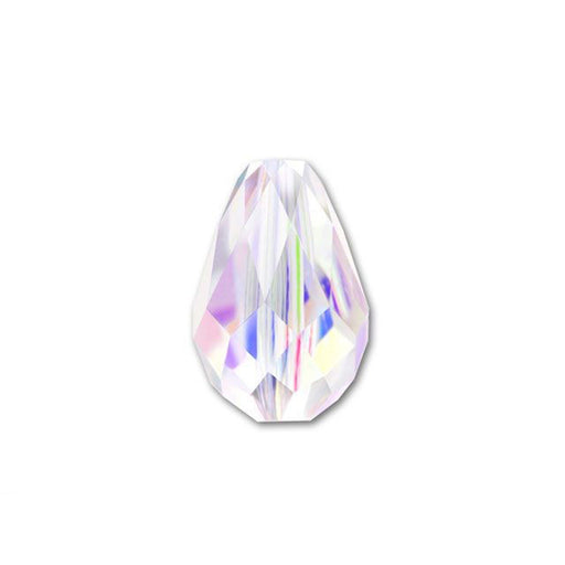 PRESTIGE Crystal, #5500 Teardrop Bead 9x6mm, Crystal AB (1 Piece)