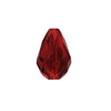 PRESTIGE Crystal, #5500 Teardrop Bead 9x6mm, Siam (1 Piece)