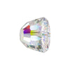 PRESTIGE Crystal, #5542 Small Dome Bead 8mm, Crystal AB (1 Piece)