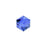 PRESTIGE Crystal, #5601 Faceted Cube Bead 6mm, Sapphire (1 Piece)