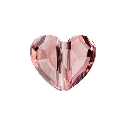 PRESTIGE Crystal, #5741 Love Bead 12mm, Blush Rose (1 Piece)