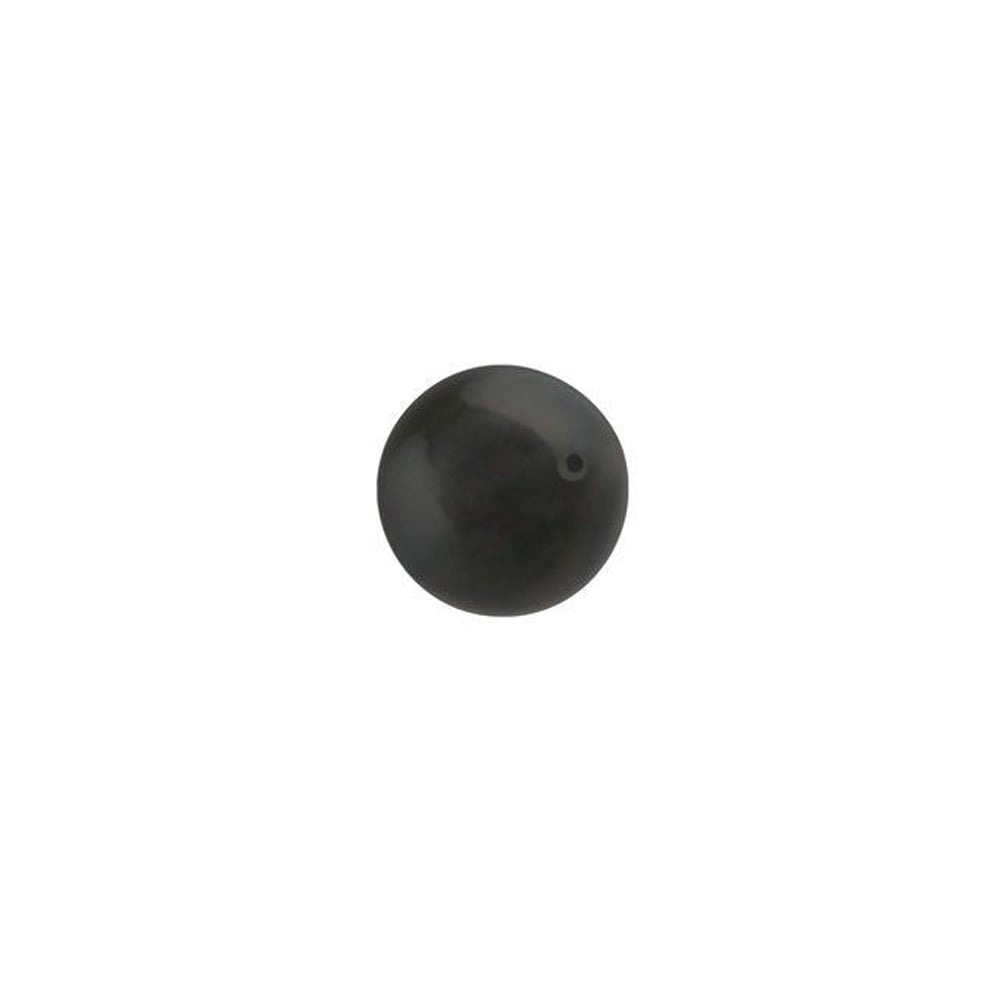 PRESTIGE Crystal, #5810 Round Pearl Bead 6mm, Black (1 Piece)