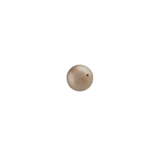 PRESTIGE Crystal, #5810 Round Pearl Bead 4mm, Bronze (1 Piece)