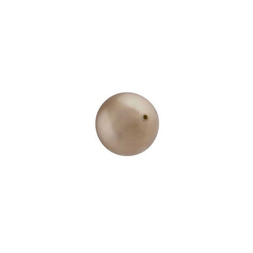 PRESTIGE Crystal, #5810 Round Pearl Bead 6mm, Bronze (1 Piece)